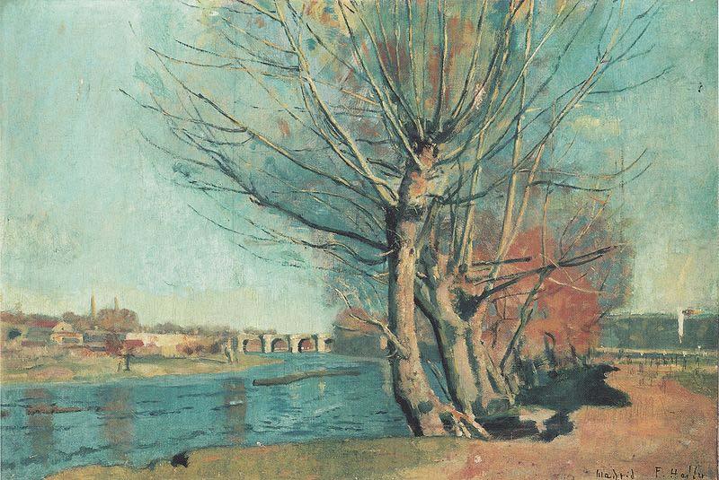Ferdinand Hodler Am Ufer des Manzanares oil painting image